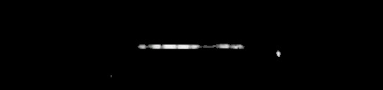 Processed fireball image