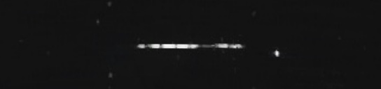 Unprocessed fireball image