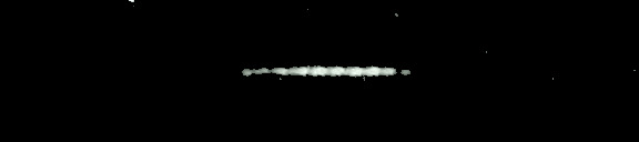 Processed fireball image