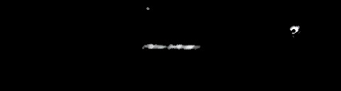 Processed fireball image