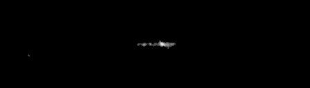 Processed fireball image