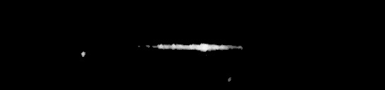 Processed fireball image