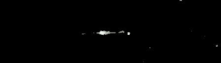 Processed fireball image