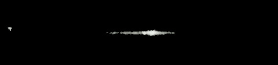 Processed fireball image