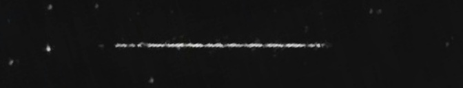 Unprocessed fireball image