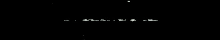Processed fireball image