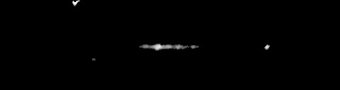 Processed fireball image