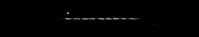 Processed fireball image