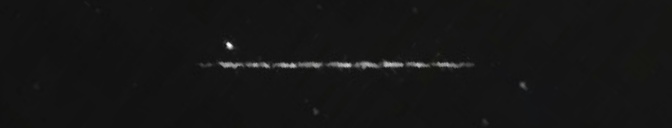Unprocessed fireball image