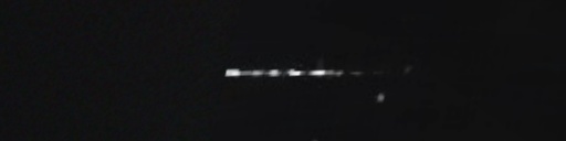 Unprocessed fireball image