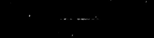 Processed fireball image