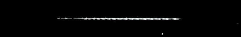Processed fireball image