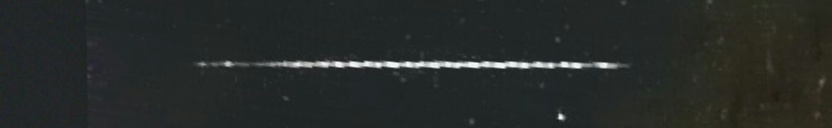 Unprocessed fireball image
