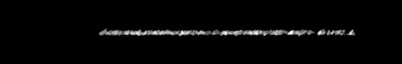 Processed fireball image