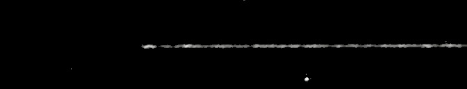 Processed fireball image