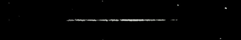 Processed fireball image