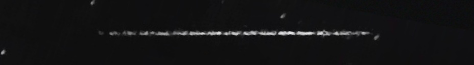 Unprocessed fireball image