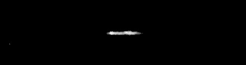 Processed fireball image