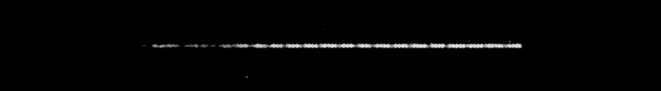 Processed fireball image