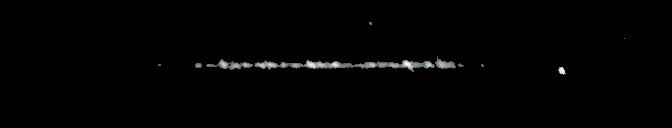 Processed fireball image