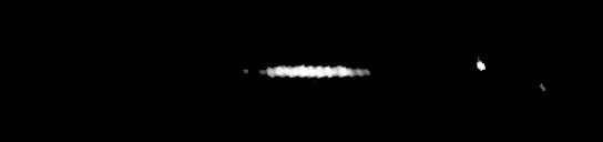 Processed fireball image