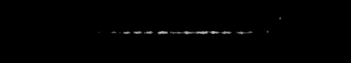 Processed fireball image