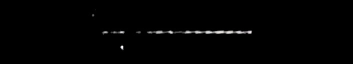 Processed fireball image