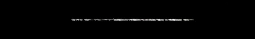 Processed fireball image
