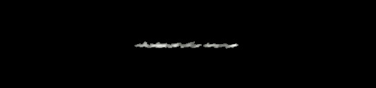 Processed fireball image