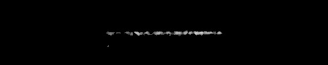 Processed fireball image