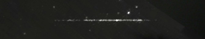 Unprocessed fireball image