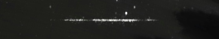 Unprocessed fireball image