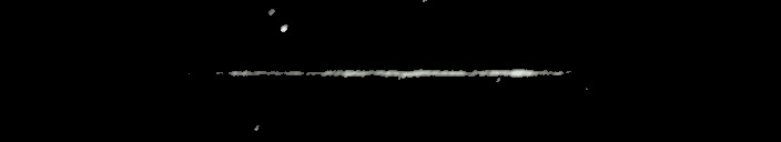 Processed fireball image