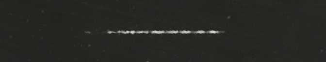 Unprocessed fireball image