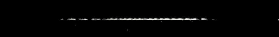 Processed fireball image