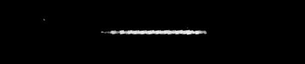 Processed fireball image