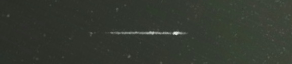 Unprocessed fireball image
