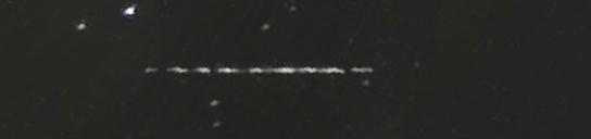 Unprocessed fireball image