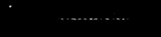 Processed fireball image