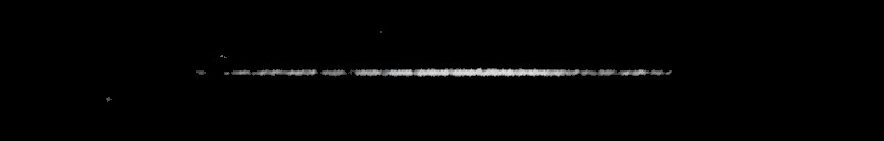 Processed fireball image