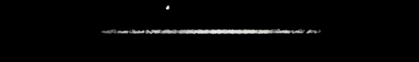 Processed fireball image