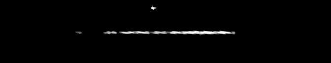 Processed fireball image