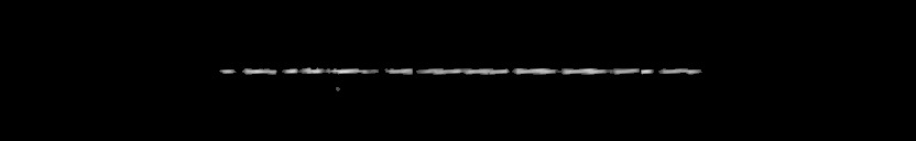 Processed fireball image