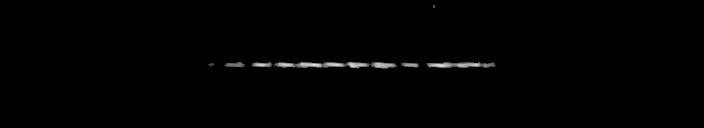 Processed fireball image