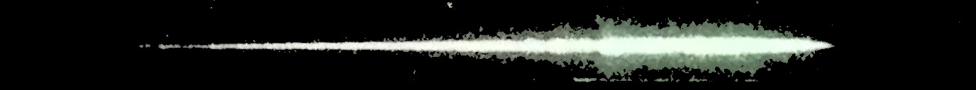 Processed fireball image