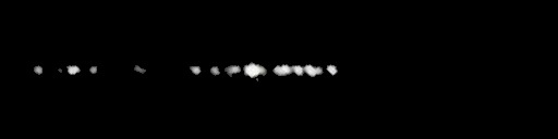 Processed fireball image