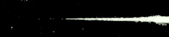 Processed fireball image