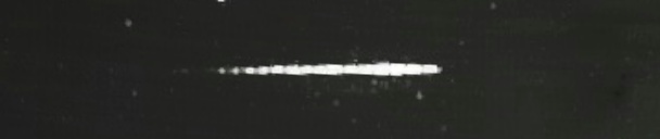 Unprocessed fireball image