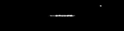 Processed fireball image