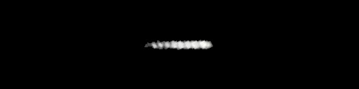 Processed fireball image
